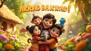 Akkad Bakkad 🎶 | 3D Animated Hindi Nursery Rhyme | Sing Along Song Toddlers Love! | अक्कड़ बक्कड़