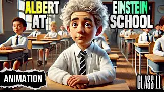 Albert Einstein at school class 11 | albert einstein at school | animation | hindi |albert einstein
