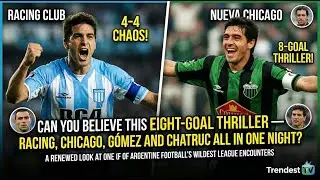 CAN YOU BELIEVE THIS EIGHT-GOAL THRILLER &mdash; RACING CLUB, NUEVA CHICAGO, ALL IN ONE NIGHT?