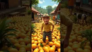 The Mango Tree That Wouldn&rsquo;t Stop! 😱#mango #ai #trees #animation #cartoon
