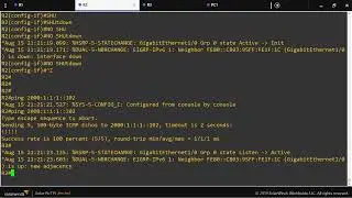 MLS10: LAB HSRP VERSION 2 IPV6