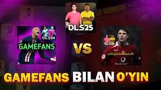 YOU TUBERLAR JANGI 🤯🤯 || GAMEFANS VS THE JALOLIDDINOV || DLS25 ⚽️|| #dreamleaguesoccer #dls25