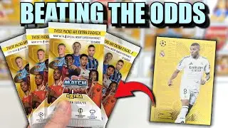 Can We Find A GOLD EDGE From MATCH ATTAX EXTRA 2025 Packs | Trying To Beat The Odds | Pack Challenge