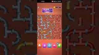 Pipe Puzzle Connect Game Expert Mode Level 220 #pipepuzzle #pipegame #expertmode #level220