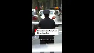 Three killed in New York City nightclub