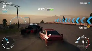 I destroyed Faith Jones with my EVO IX - Need For Speed Payback [Hard Mode]