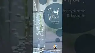 Drink Water Stay Hydrated #water  #drinkingwater #healtylife healtyl