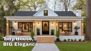 Modern Farmhouse Tiny Home | Country Charm, Luxury Interiors, and Smart Design