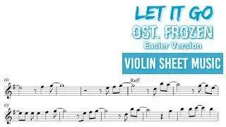 [Karaoke] Let It Go - Frozen [Backing Track Sheet Music]