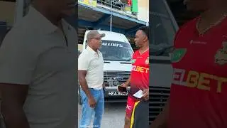 Brian Lara meets up with Kieron Pollard and DJ Bravo | #KnightsTV | CPL 2024