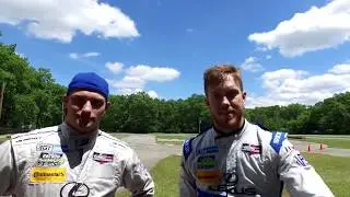 Sage Karam and Jack Hawksworth Battle at the Go Kart Track
