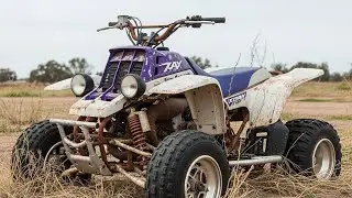 ASMR ATV Quad Restoration Full Rebuild of Yamaha Banshee 350 ATV 1997 from Abandoned to New
