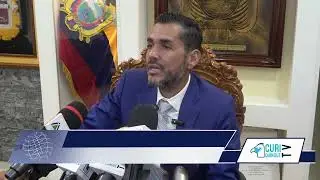 El alcalde del cant&oacute;n La Man&aacute; destac&oacute; los trabajos que se est&aacute;n realizando en la ciudad, enfatizando