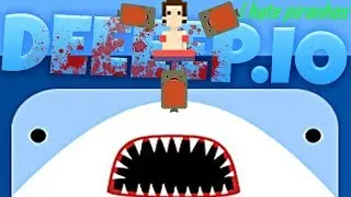 Deeeep.io - Piranhas chewing my ass off ( I DESPISE THEM )