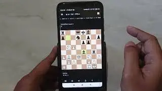 CARA BERMAIN GAME ANDROID & REVIEW : LICHESS OFFLINE MODE LEVEL 2
