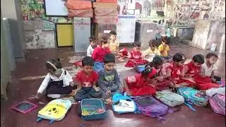298#Story Telling #Meditation activity in School