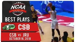 NCAA 94 MB: Carlo Young gets the steal and connects on a quick triple! | CSB | Best Plays