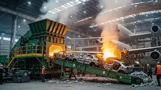 Inside a Modern Industry Recycling of Scrap Aluminum to Aerospace Alloy (Full Process)