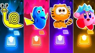 NIBBLER 🆚 Jellyfishes 🆚 The Garfield 🆚 Kirby 🎶 Who is best