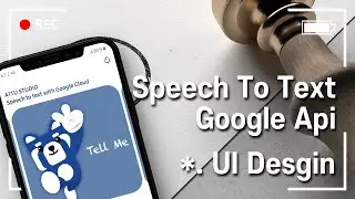 Speech to text in android studio | Part 1 | UI Design | Google cloud | XML, JAVA