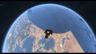 Dual Universe - Solar Eclipse from Space