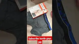 JOCKEY POP COLOUR FP-03 trunk unboxing with price #subscribe #slippers #trunks #jockey #unboxing