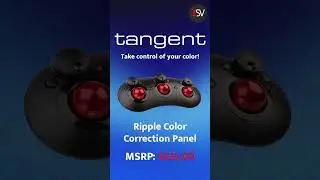Editing Is Much Easier With Tangent's Ripple Color Correction Panel!