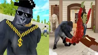 Two Funny Gorilla Pranks | Scary Stranger 3D Version 5.11