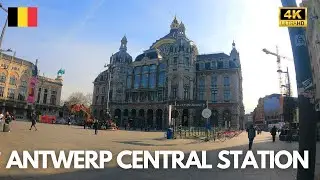 ANTWERP CENTRAL STATION | BEAUTIFUL TRAIN STATION IN EUROPE #40