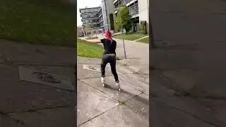 Wallride Made for training 🤩 #shorts #wallride #blading #inlineskating