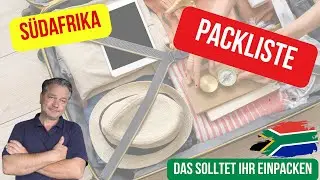 Die ultimative Packliste für Südafrika-das darf auf deiner Reise nicht fehlen!