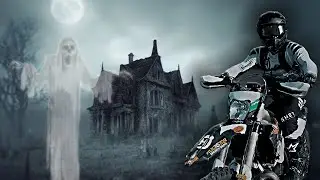 Je tombe sur une maison ABANDONN&Eacute;E en moto 🏚️😱