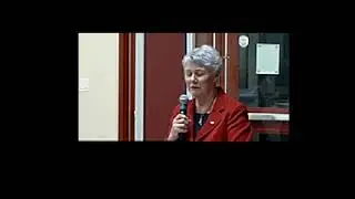 Minister Katrine Conroy opens the Columbia River Treaty Community Meeting, Genelle, BC, Nov 12, 2019