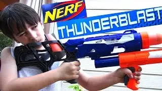 Robert-Andre's Nerf N-Strike Thunderblast Launcher!