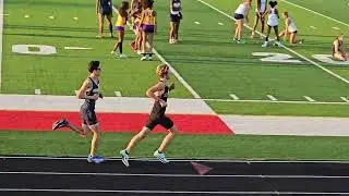 Boys 3200m run at Vernon Kohrn Hillsborough County Championship Meet on April 9, 2025.
