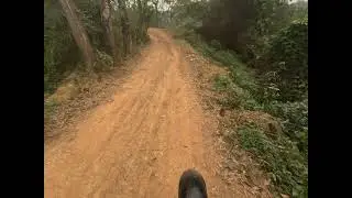 Riding through the trails of Soc Son, Vietnam