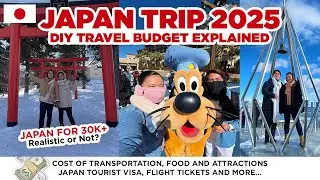JAPAN DIY TRAVEL BUDGET 💸 FULL BREAKDOWN! ✈️ TOKYO & SAPPORO 2025 | JAPAN 2025 🇯🇵 | Mark and Ann