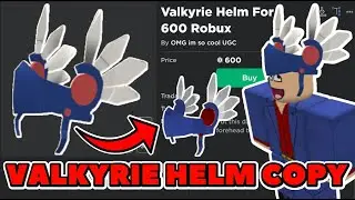 Roblox UGC Valkyrie Helm Copy *600 Robux*