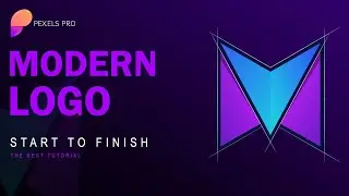 Modern Logo Design in Illustrator || Illustrator Logo Design Tutorial