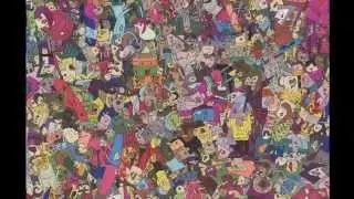 Where is the NAKED Woman? - Illustrated PUZZLE - Mozart Piano BGM