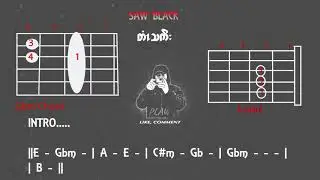 Karen Song - Come Back by Saw black/ guitar lesson