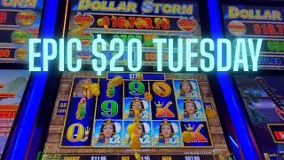 The Best $20 Tuesday Slot Machine Session! ROI 🔥💰