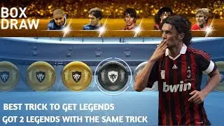 Black Ball trick in Legends Italian Clubs Box Draw || Pes 2019