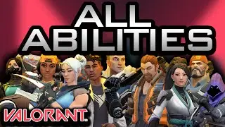 All AGENTS & ABILITIES in VALORANT in less than 5 MIN