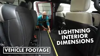 Ford F-150 Lightning | Interior Space and Dimensions