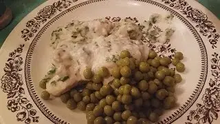 The Captn' Cooks: Chicken & Garlic/Parsley WhiteSuace