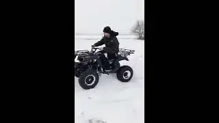 Tao Tao 200cc 2x4 in Snow Bull size Quad Four wheeler #shorts