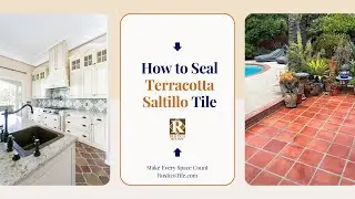 How to Seal Terracotta Saltillo Tile Floors with Topcoat Sealer | Rustico Tile & Stone