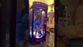 Trying To Win Giant Sonic The Hedgehog Plush At Butlins! Snip It Gameplay