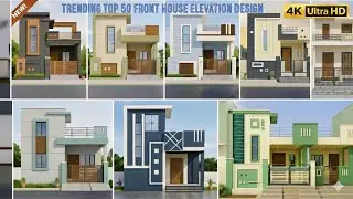 TOP 50 Single Floor Modern House Designs 2025 | Ghar Ka Front Elevation